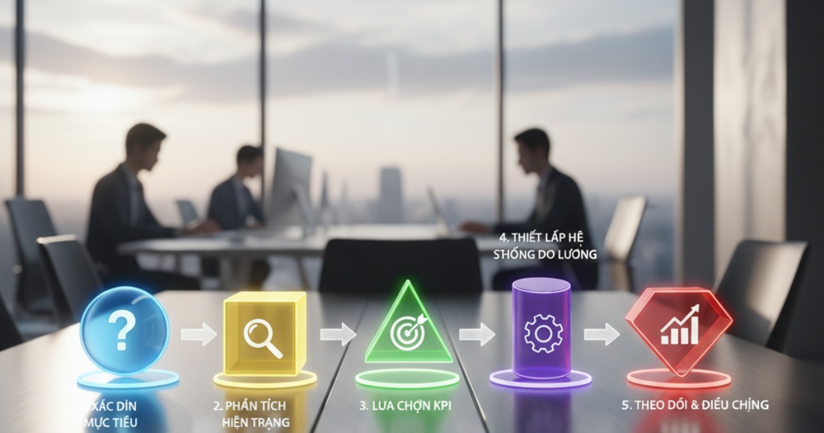 Quy trình 5 bước để thiết lập KPI hiệu quả Quy trình 5 bước để thiết lập KPI hiệu quả