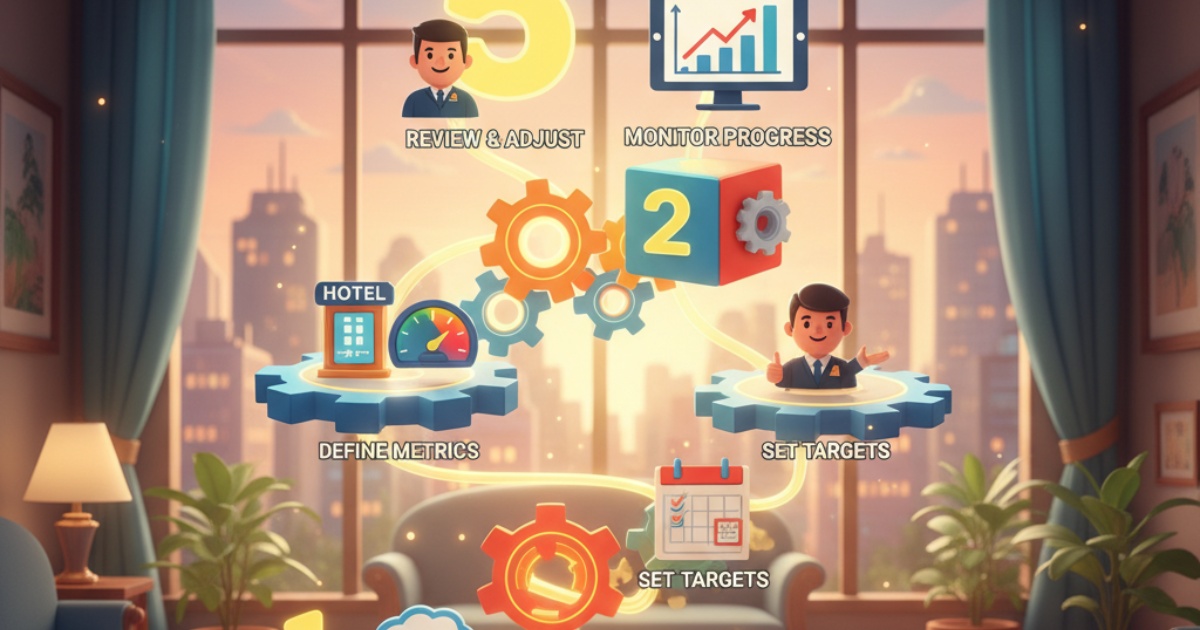 Quy trình 5 bước xây dựng kpi trong khách sạn cho người mới bắt đầu