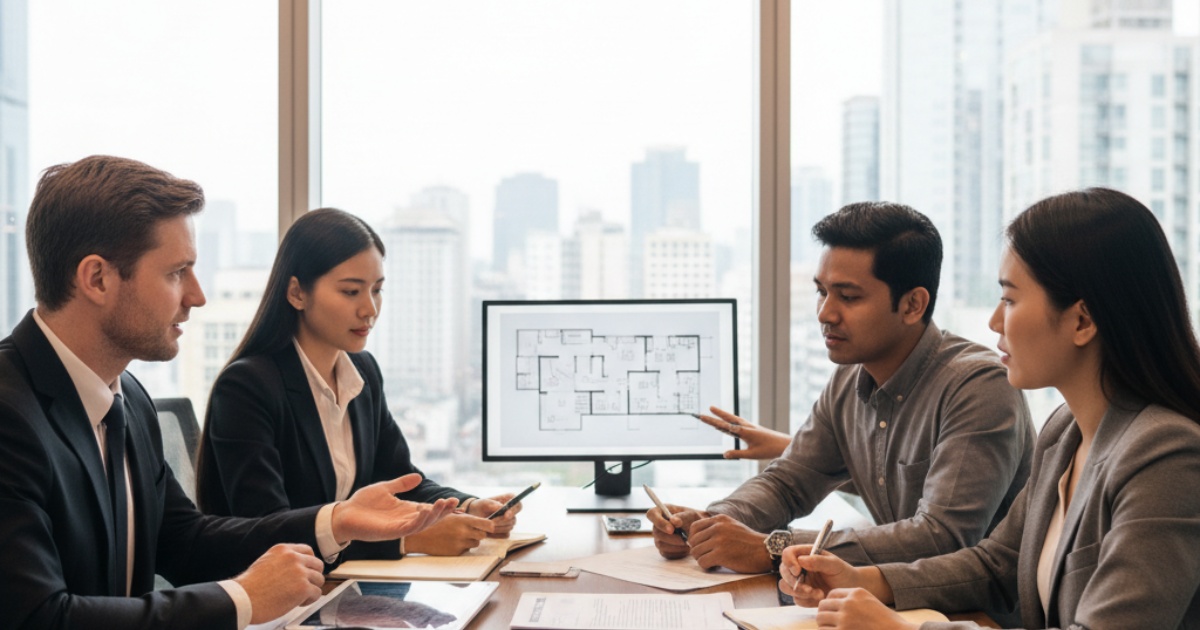 Quy trình thực hiện thủ tục thuê văn phòng chuyên nghiệp