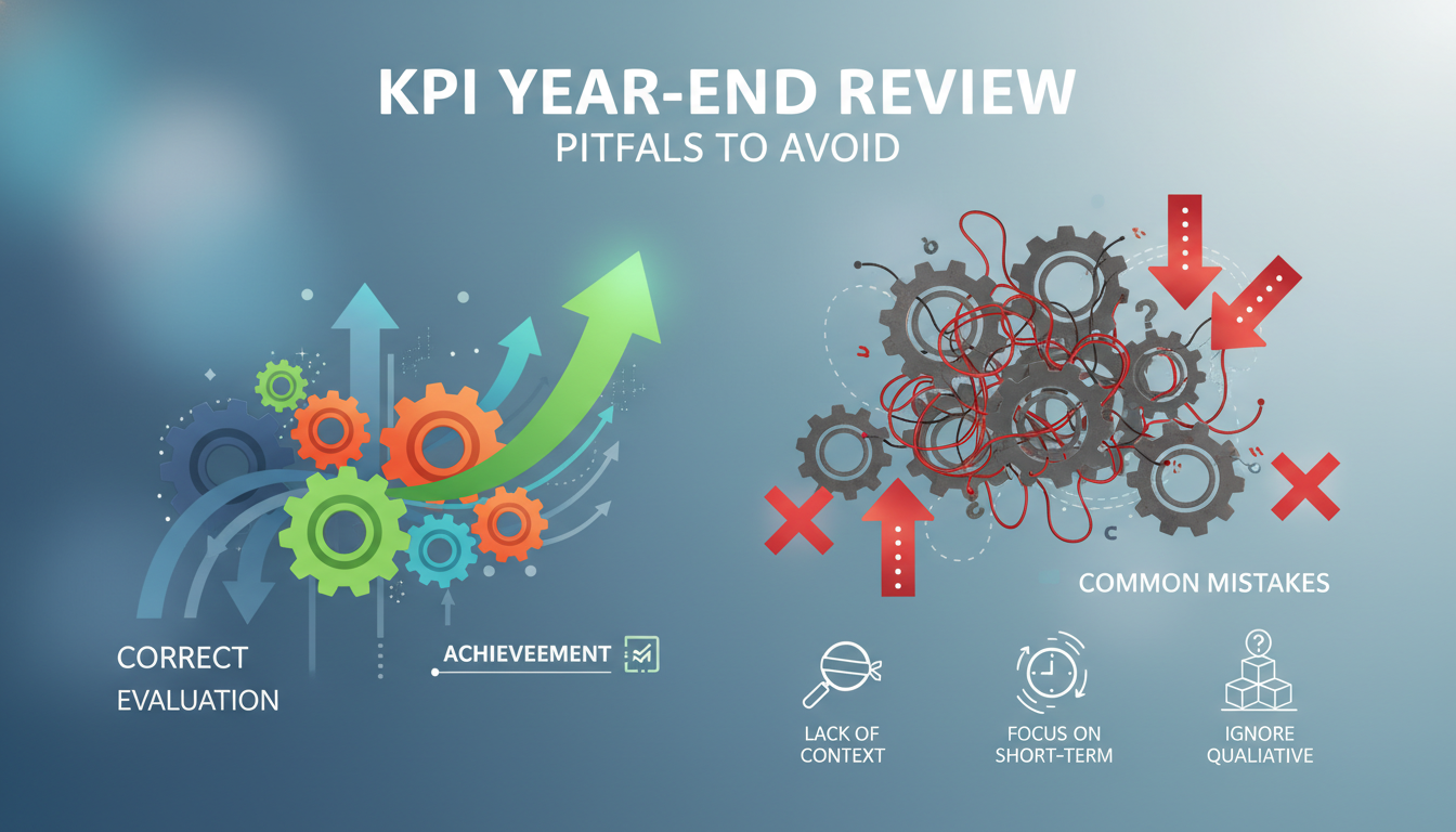 Những Sai Lầm Cần Tránh Khi Đánh Giá KPI Cuối Năm