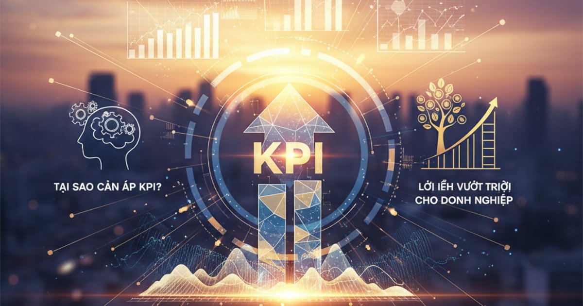 Tại sao cần áp KPI? Lợi ích vượt trội cho doanh nghiệp
