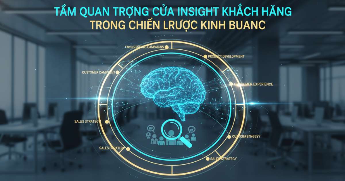 Tầm quan trọng của insight khách hàng trong chiến lược kinh doanh