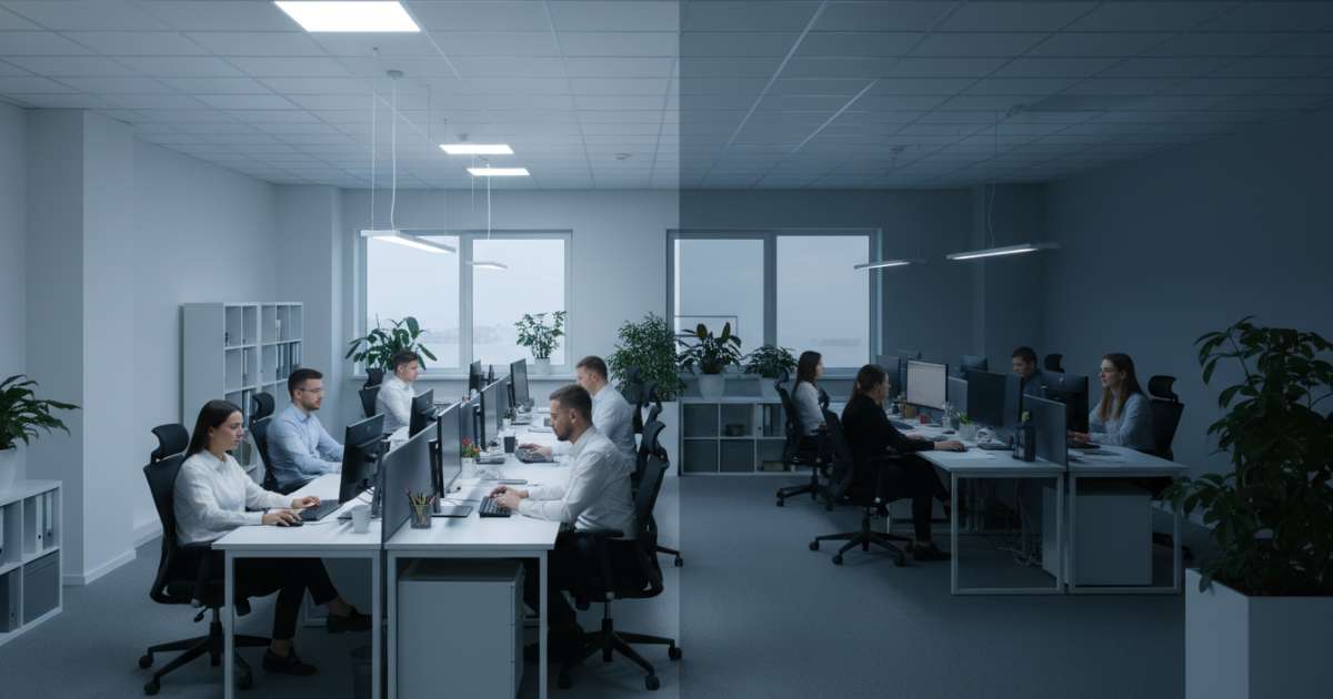 Tầm quan trọng của việc đảm bảo độ rọi tiêu chuẩn văn phòng