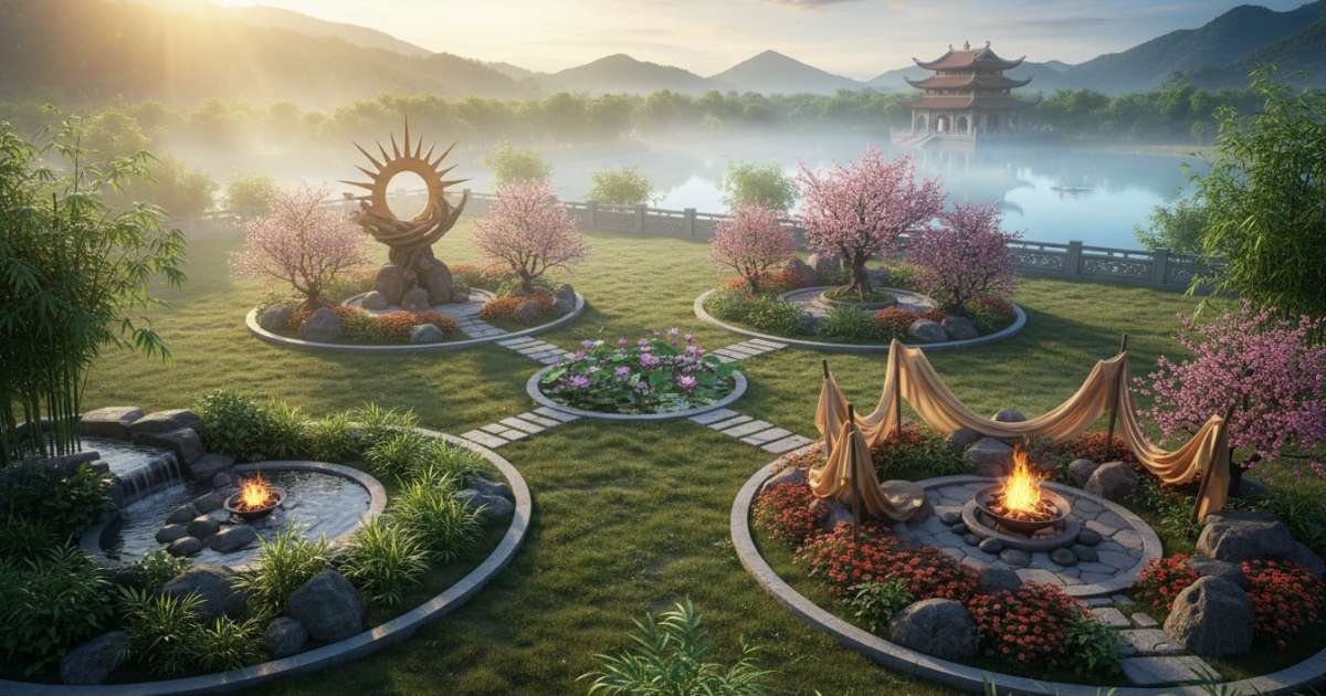 Các hướng tốt thuộc nhóm Đông Tứ Trạch và ý nghĩa phong thủy