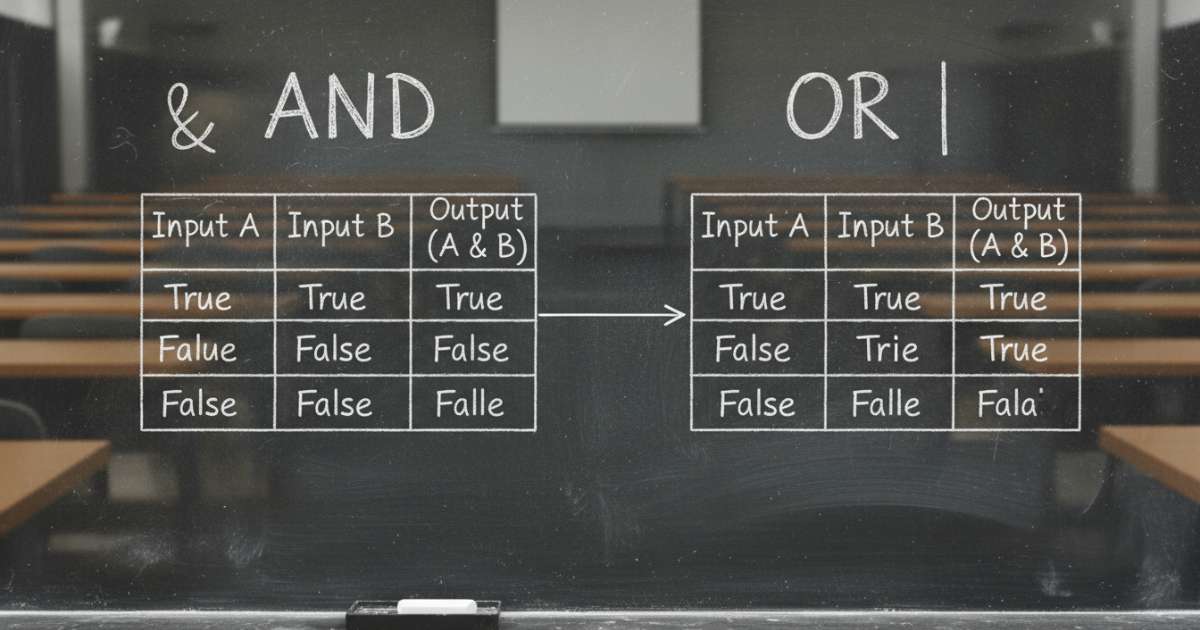 Cách sử dụng hàm and và or cơ bản nhất