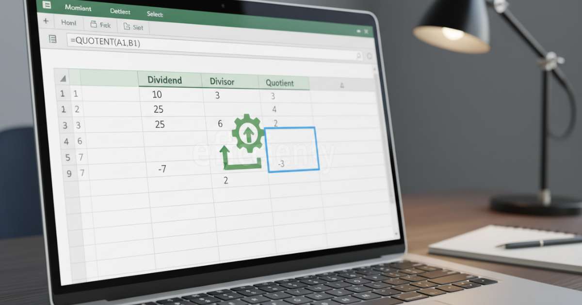 Hàm chia lấy phần nguyên QUOTIENT hiệu quả