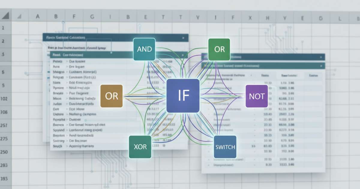 Nhóm hàm logic hỗ trợ xử lý điều kiện phức tạp
