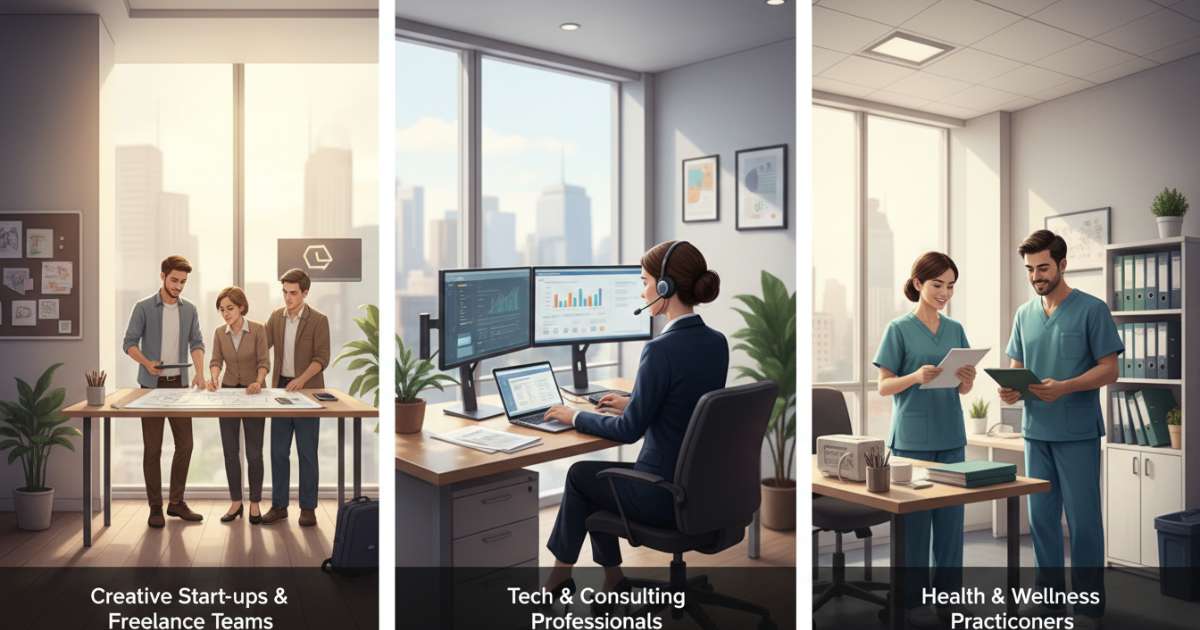 Những đối tượng khách hàng nên thuê văn phòng 35m2