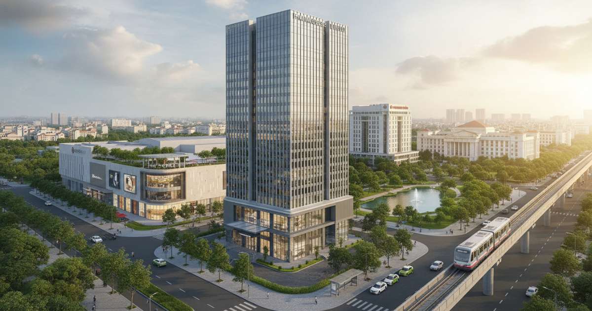 Những tiện ích xung quanh khu vực thuê văn phòng đường Phạm Hùng