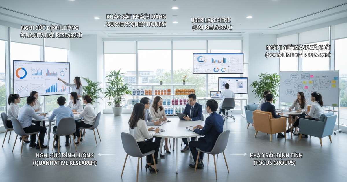 Các Loại Hình Market Research Phổ Biến Hiện Nay