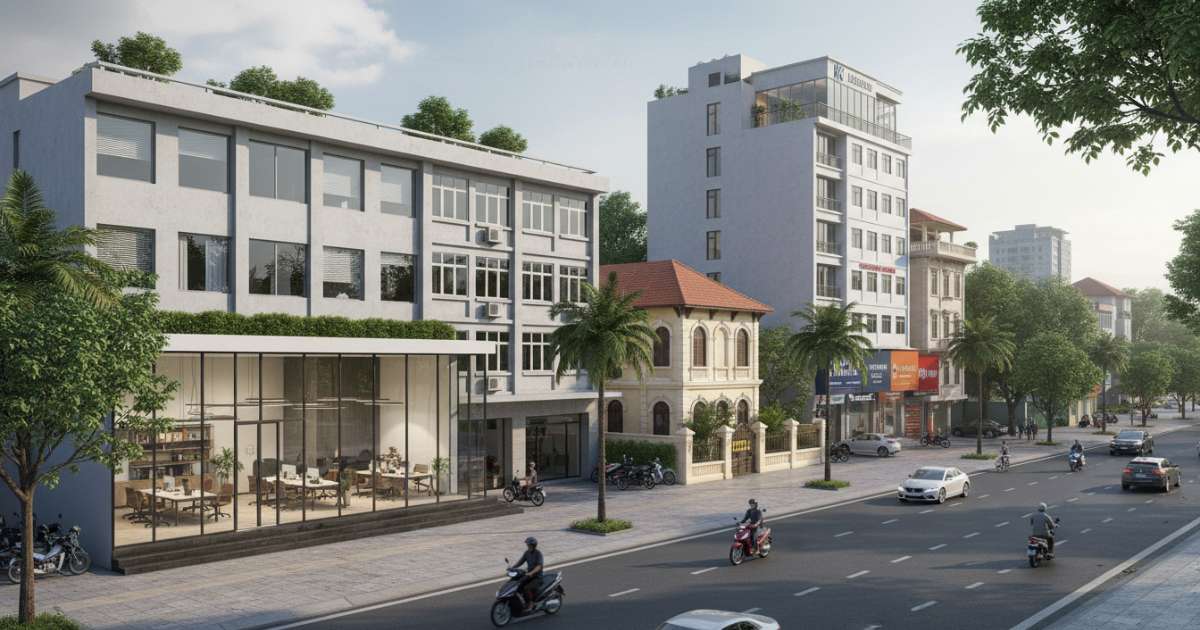 Các loại hình văn phòng phổ biến tại đường Tôn Thất Thuyết
