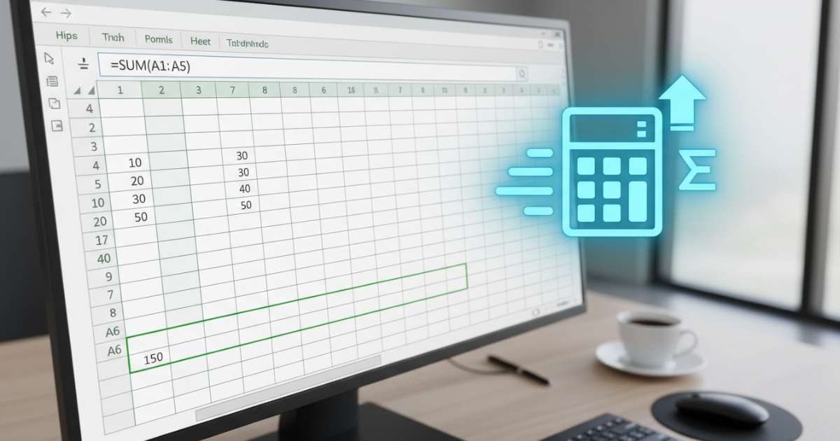 Cách dùng hàm sum trong excel để tính tổng nhanh nhất