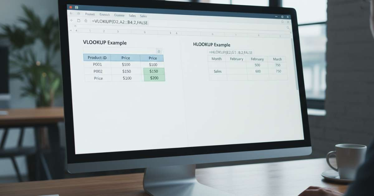 Cách sử dụng hàm hlookup chi tiết
