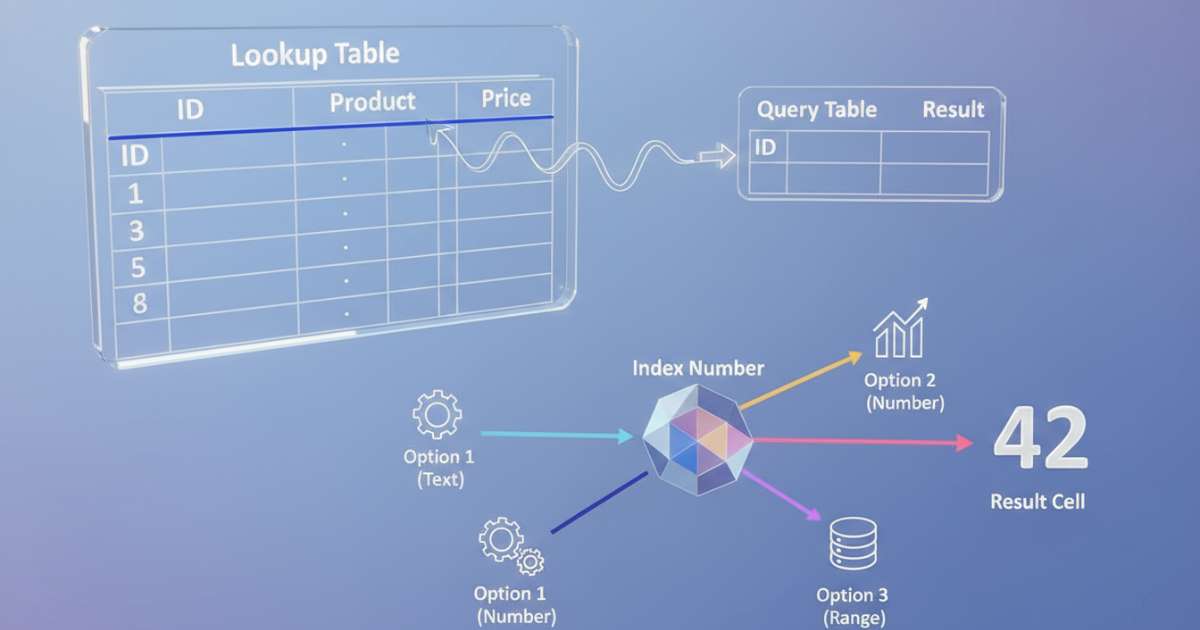 Cấu trúc và cách thức hoạt động của hàm vlookup và choose