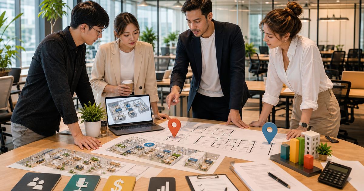 cho thuê văn phòng Startup hình minh họa