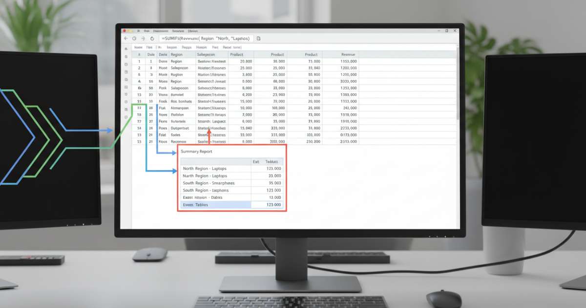 Hướng dẫn cách dùng hàm sumifs trong google sheet thực tế