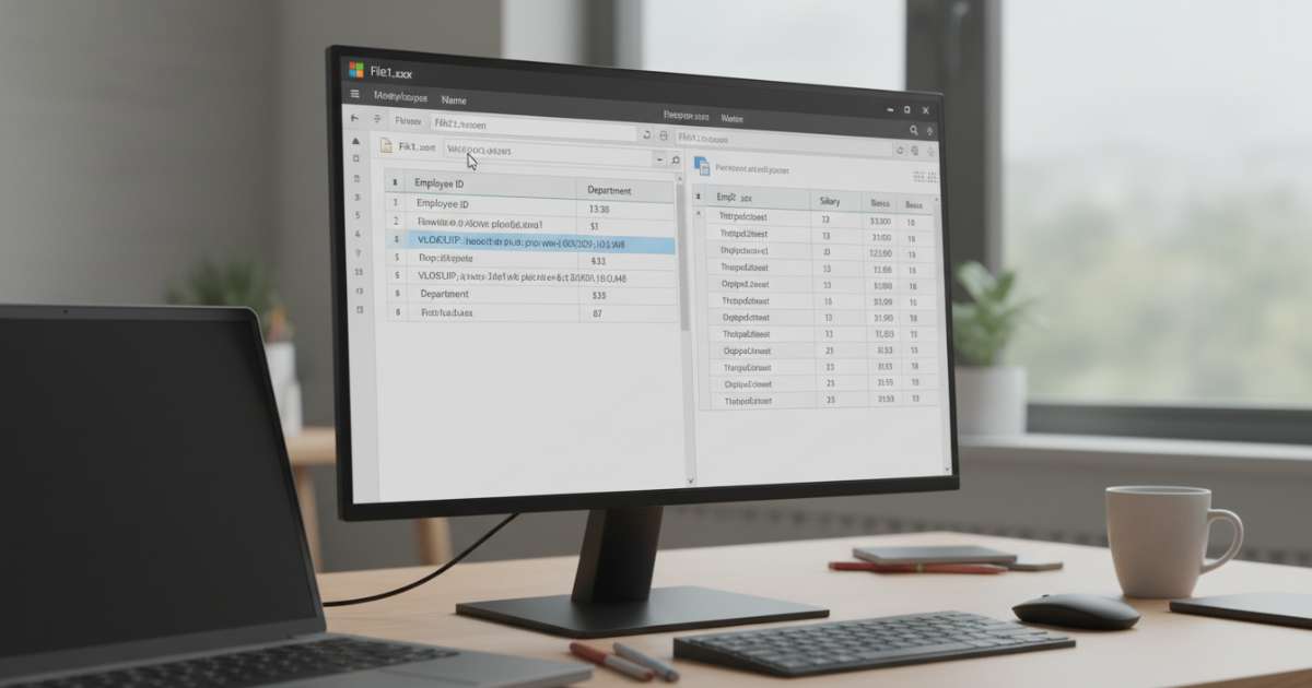 Hướng dẫn chi tiết cách dụng hàm vlookup giữa 2 file excel khác nhau