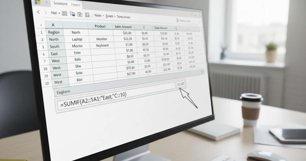 Hướng dẫn chi tiết cách tính tổng trong excel có điều kiện bằng hàm SUMIF