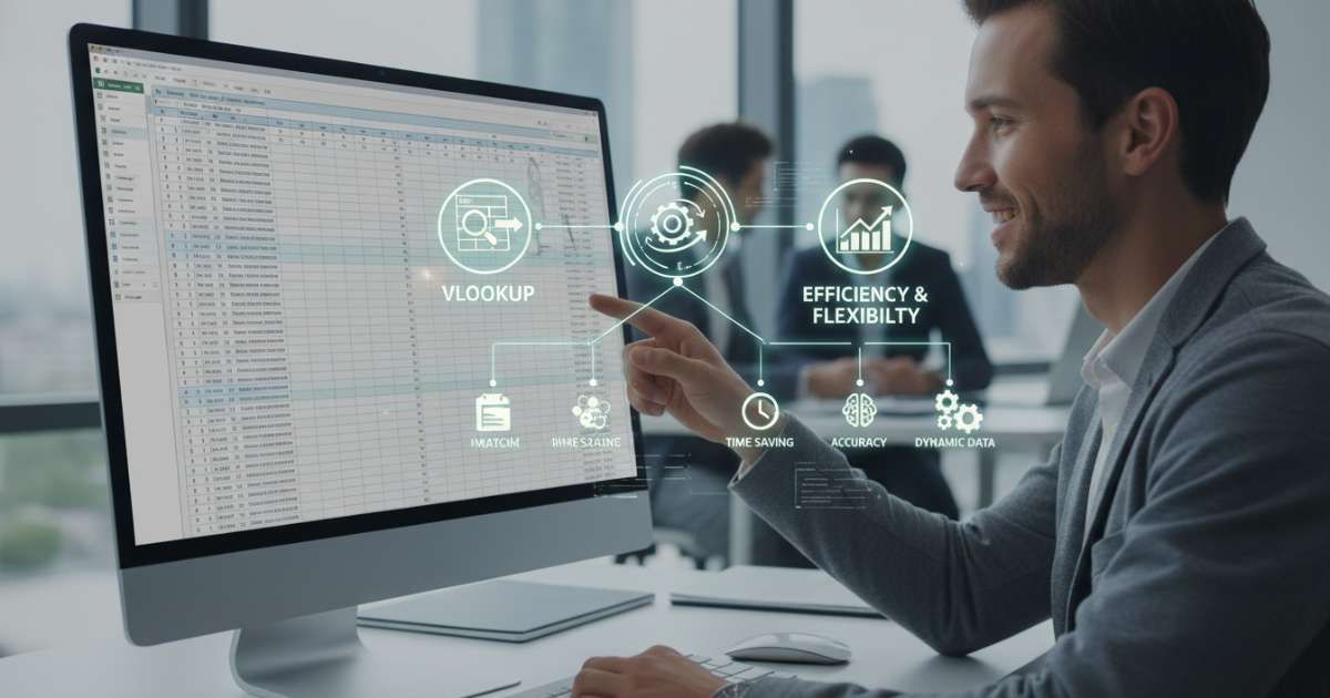 Lợi ích khi kết hợp hàm vlookup và match trong công việc