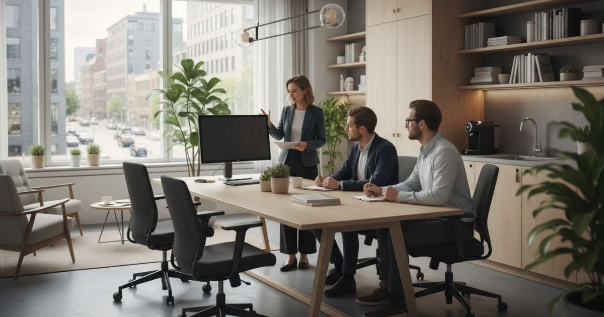 Đối tượng phù hợp với dịch vụ cho thuê văn phòng full nội thất