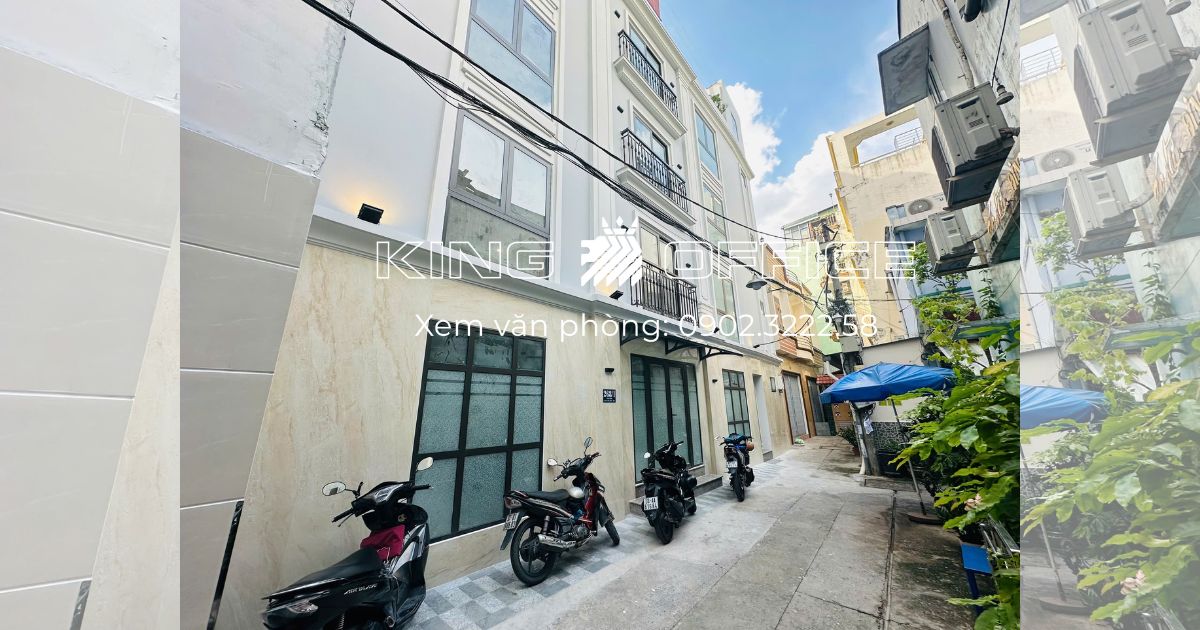 Tổng quan mặt ngoài tòa nhà.