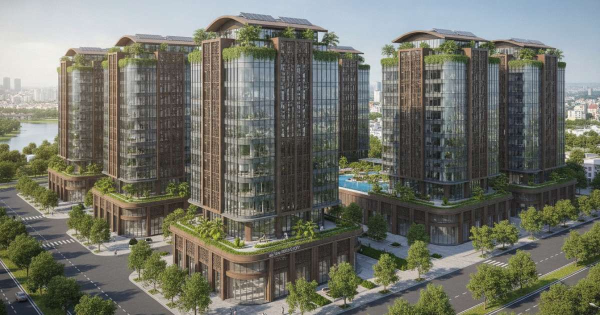 Đặc điểm nổi bật của các tòa nhà văn phòng tại Vạn Phúc City