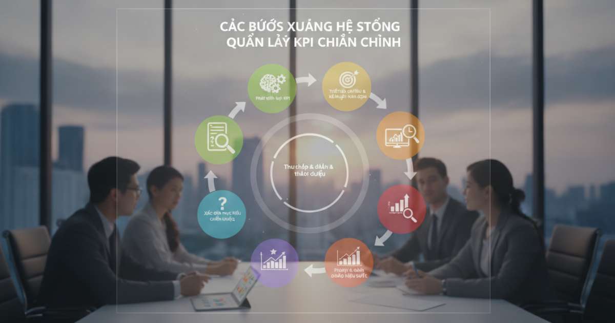 Các bước xây dựng hệ thống quản lý KPI chuẩn chỉnh