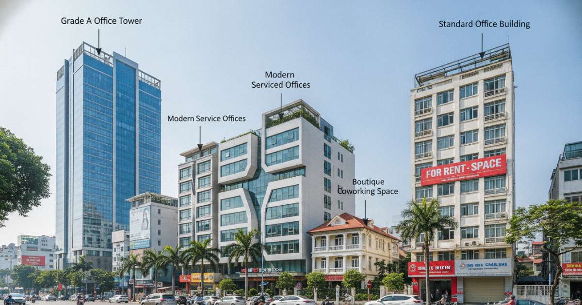 Các loại hình tòa nhà văn phòng phạm văn đồng phổ biến hiện nay