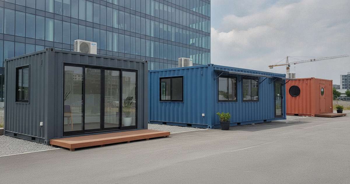 Các loại kích thước phổ biến khi mua container văn phòng hiện nay
