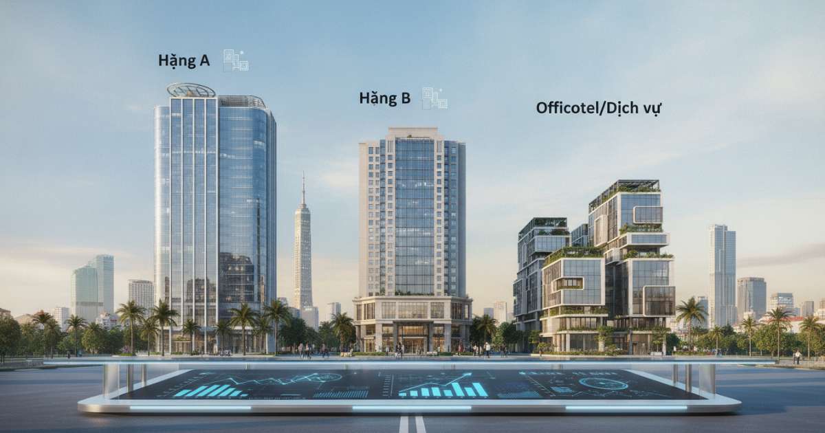 Các phân khúc cho thuê văn phòng quận 1 phổ biến hiện nay