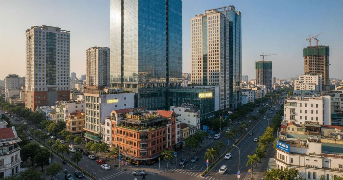 Các phân khúc tòa nhà văn phòng cho thuê đường lê văn lương hiện nay