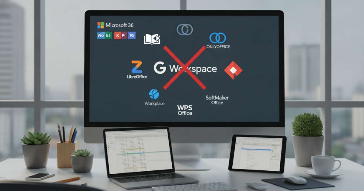 Các phần mềm tin học văn phòng thay thế từ Google Workspace