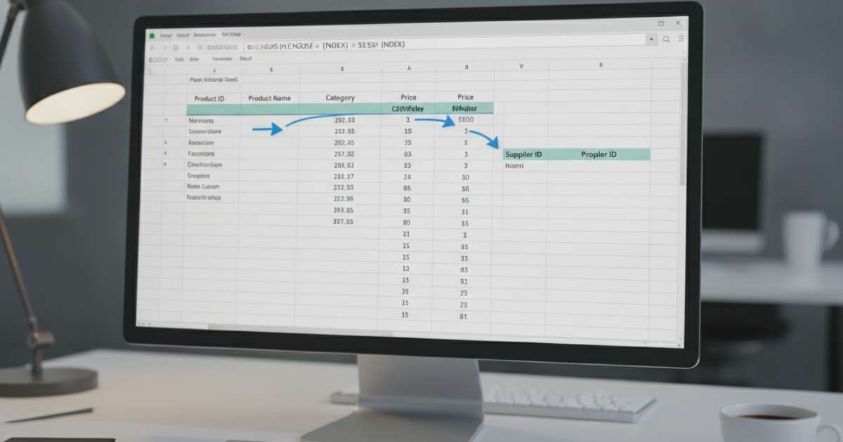 Cách dùng hàm vlookup nâng cao để tìm kiếm từ phải sang trái