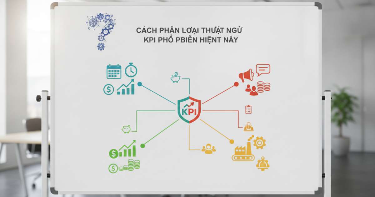 Cách phân loại thuật ngữ KPI phổ biến hiện nay