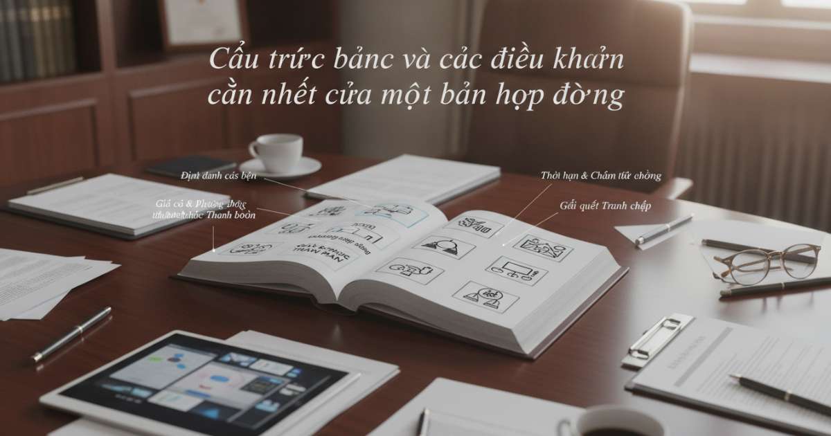 Cấu trúc cơ bản và các điều khoản cần thiết của một bản hợp đồng