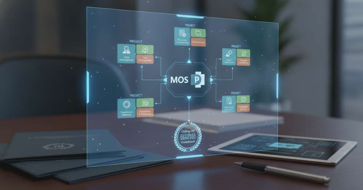 Cấu trúc đề thi mos powerpoint chi tiết nhất