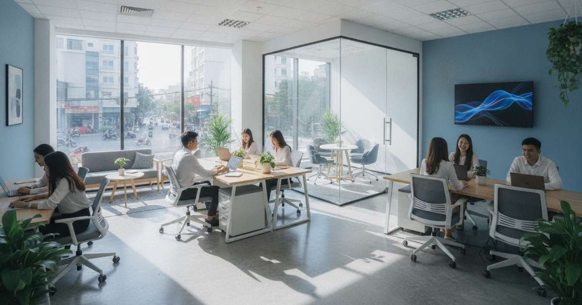 chi phí thuê văn phòng dưới 100 triệu
