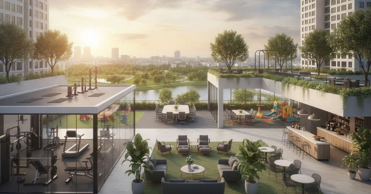 Hệ thống tiện ích đi kèm khi thuê văn phòng Vạn Phúc city