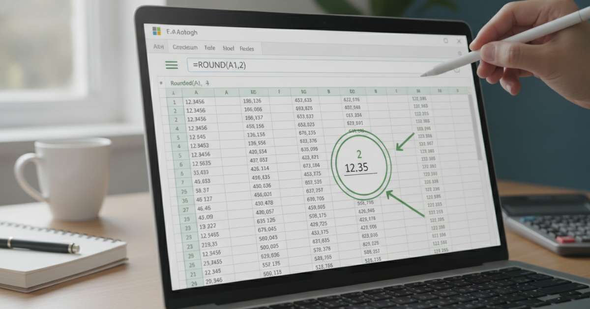 Hướng dẫn chi tiết hàm round trong Excel