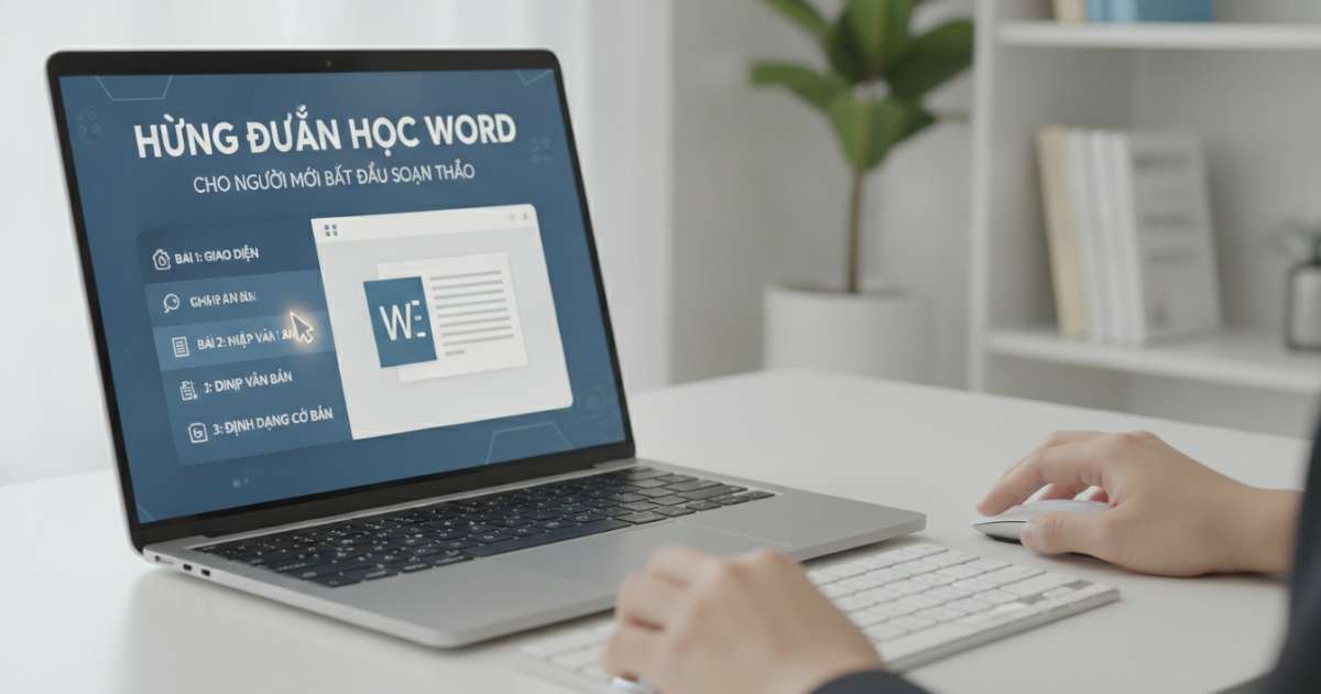 Hướng dẫn học Word cho người mới bắt đầu soạn thảo
