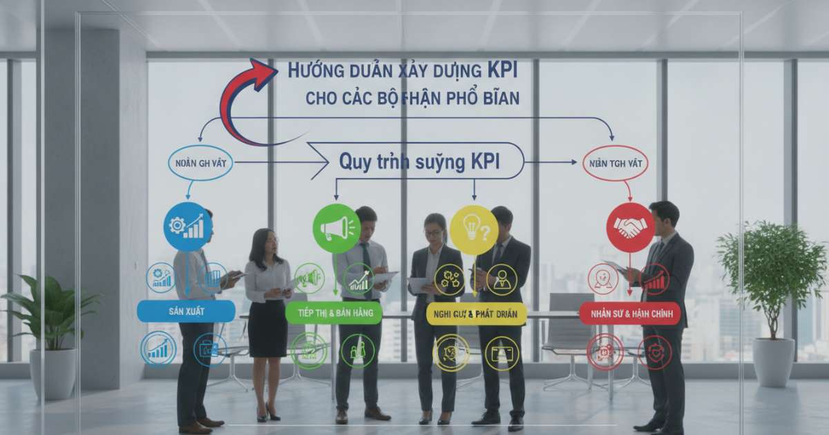 Hướng dẫn xây dựng KPI cho các bộ phận phổ biến