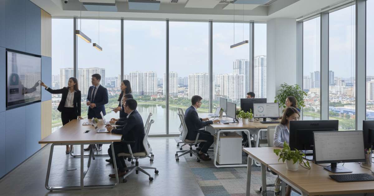 Lợi ích khi lựa chọn cho thuê văn phòng linh đàm cho doanh nghiệp