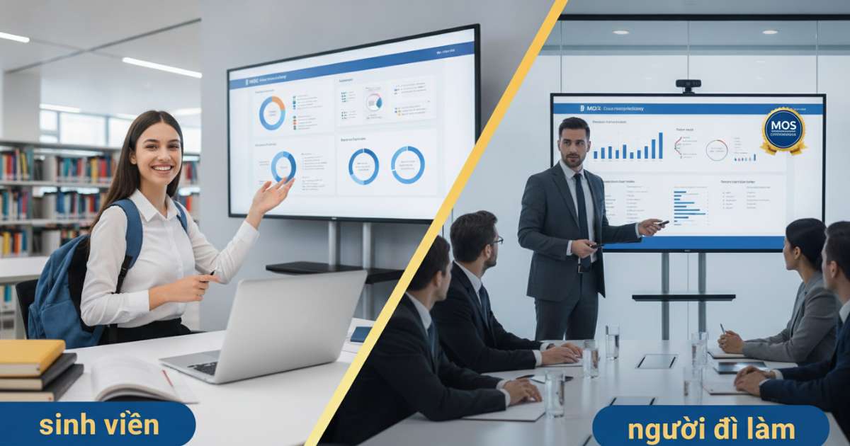 Lợi ích khi sở hữu chứng chỉ mos powerpoint đối với sinh viên và người đi làm