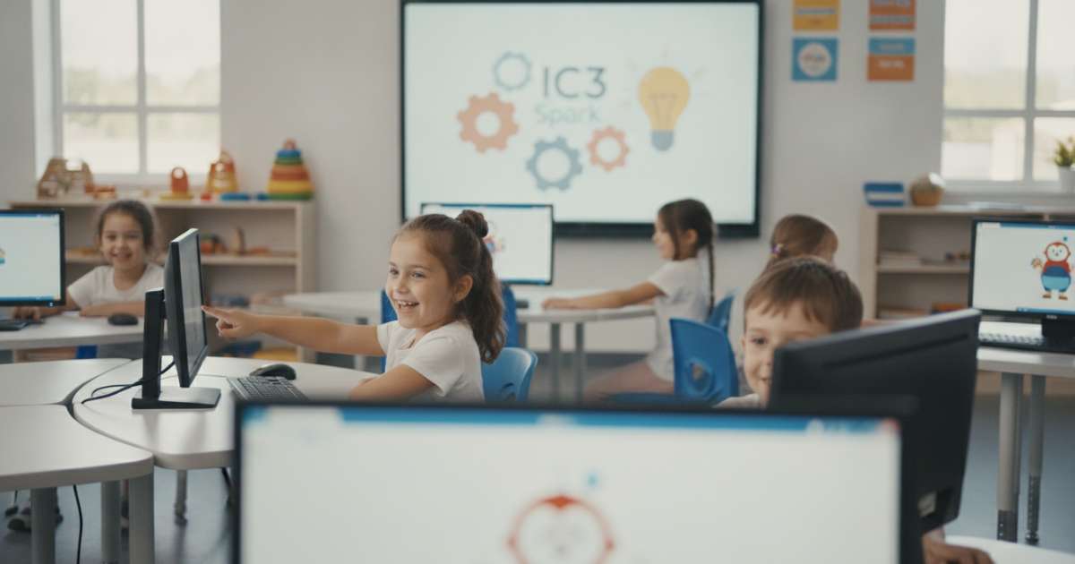 Lợi ích thiết thực khi cho trẻ học tin học ic3 spark từ sớm