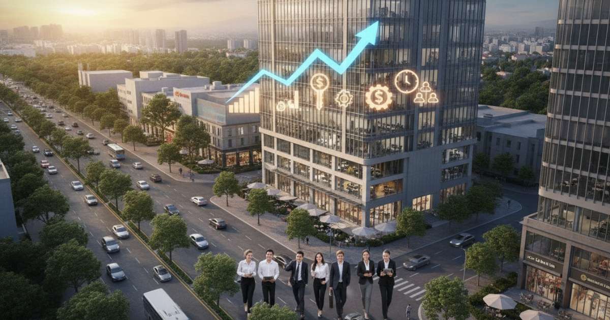 Lợi ích vượt trội khi thuê văn phòng đường lê trọng tấn