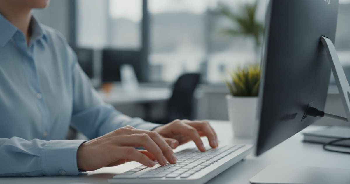 Nguyên tắc luyện gõ 10 ngón không cần nhìn bàn phím