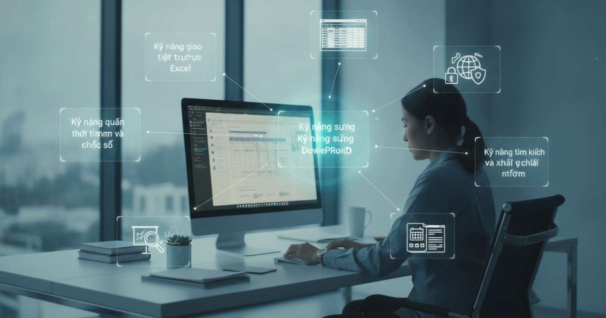 Những kỹ năng cần có khi học vi tính văn phòng hiện nay