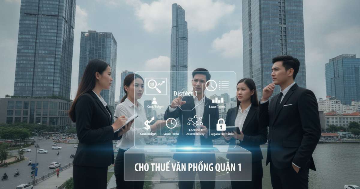 Những lưu ý quan trọng khi tìm thuê văn phòng quận 1