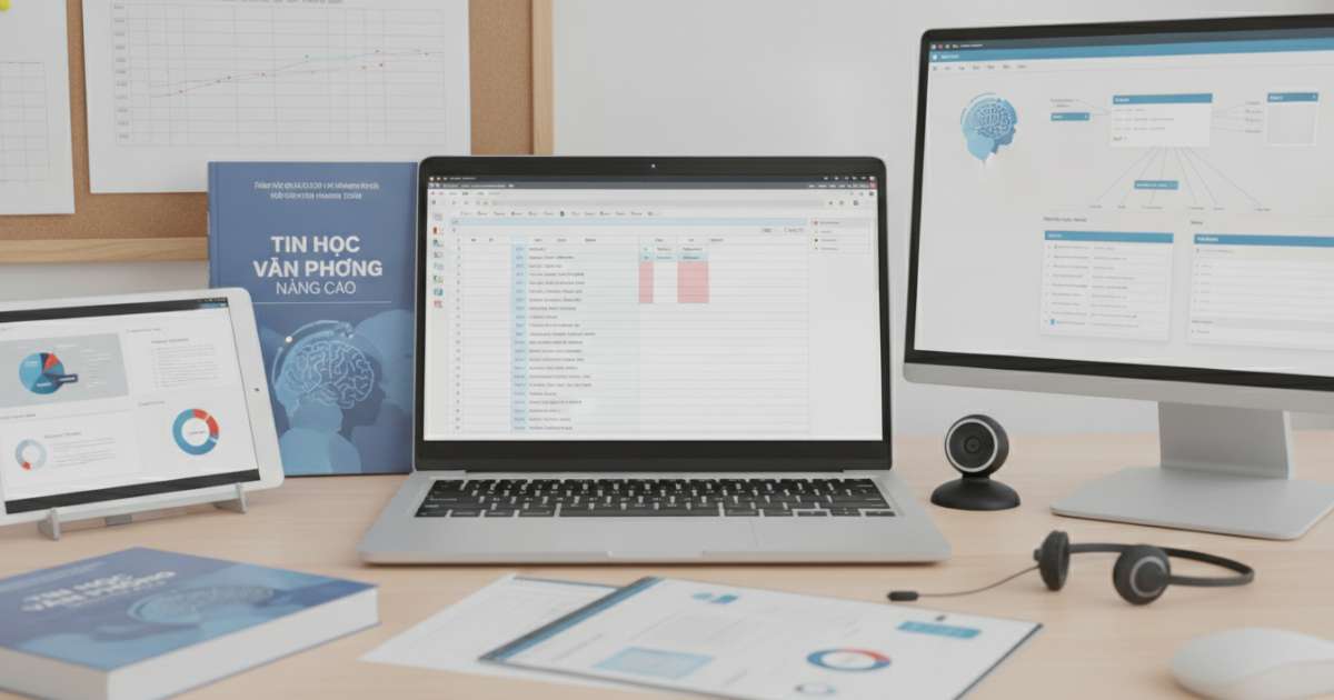 Những nội dung trọng tâm khi học tin học văn phòng trình độ b
