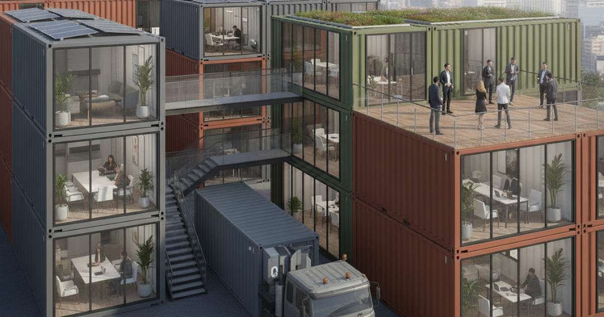 Những ưu điểm giúp container văn phòng trở nên phổ biến
